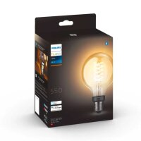 Leuchtmittel Philips HUE E27 7 Watt LED Filament 550...