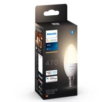 Smarte LED-Kerzenlampe, E14, 5,5 Watt, dimmbar, 470lm,...