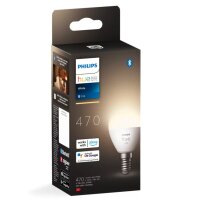 Leuchtmittel Philips Hue White Lustre P45 E14 Smart-Birne...