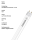 OSRAM LED Röhre T8 16 EM 720 mm 7W Tageslichtweiß 850 lm G13
