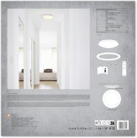 Deckenleuchte LEDVANCE ORBIS Sparkle Remote‑CCT 460 mm 24 W – Decken- und Wandleuchte