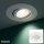 Einbauleuchte Briloner 4,9 Watt LED IP23 480 Lumen Einbauspot Weiß schwenkbar Deckenlampe
