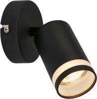 Strahler Briloner Spot Schwarz GU10 Wandleuchte Wandlampe