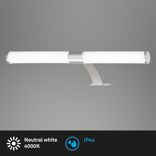 Spiegelleuchte Briloner 6 Watt LED Chrom 40 cm Badlampe