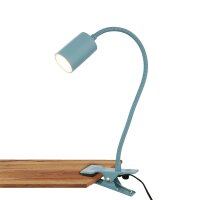 BRILONER FLEKS LED Schreibtischlampe | Klemmbar, Schwenkbar & Warmweiß