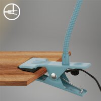 BRILONER FLEKS LED Schreibtischlampe | Klemmbar, Schwenkbar & Warmweiß