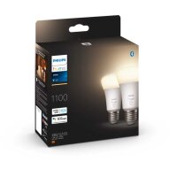 Leuchtmittel Philips Hue E27 2er Set 9,5 Watt LED Smart...