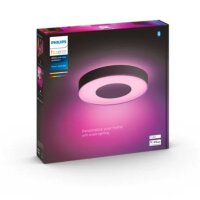 Smarte Deckenleuchte HUE Infuse, Schwarz, 52,5 Watt,...