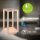 Akku-Leuchte Briloner 1,8 Watt LED Tischleuchte Beige CCT Touchdimmer IP44 Tischlampe