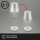 Akku-Leuchte Briloner 2,5 Watt LED Tischleuchte RGBW IP44 Touchdimmer Chrom-matt Tischlampe