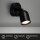 Strahler Briloner GU10 Spot Wandleuchte Schwarz Wandlampe