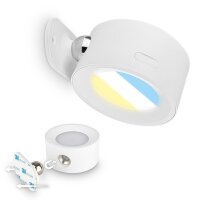 Akku-Leuchte Briloner Wandleuchte 1,6 Watt LED Weiß...