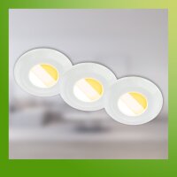 Briloner Klira LED Bad-Einbaustrahler 7589-036 –...