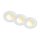 Briloner Klira LED Bad-Einbaustrahler 7589-036 – 3er Set dimmbar mit Farbtemperaturwahl, weiß, 3× 4,9 W, IP44