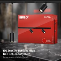 Schienensystem Briloner Erweiterung Pendelleuchte Schwarz 4,5 Watt LED dimmbar