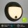 Akku-Leuchte Briloner Außenlampe 4 Watt LED Touchdimmer Wandleuchte IP44 Schwarz Wandlampe 17 cm