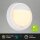 Akku-Leuchte Briloner Außenlampe 4 Watt LED Touchdimmer Wandleuchte IP44 Weiß Wandlampe 17 cm