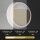 Akku-Leuchte Briloner Außenlampe 4 Watt LED Touchdimmer Wandleuchte IP44 Weiß Wandlampe 17 cm