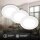 Einbauleuchte Briloner 3er Set 6 Watt LED Neutralweiß Einbauspot weiß 660 Lumen
