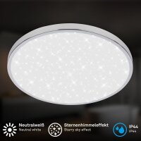 Badleuchte Briloner Deckenleuchte 22 Watt LED...