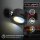 Akku-Leuchte Briloner Wandleuchte 1,6 Watt LED Schwarz Wandlampe CCT dimmbar Kleben statt Bohren