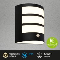 Akku-Leuchte Briloner Außenlampe 5,8 Watt LED...