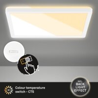 Deckenleuchte Briloner 18 Watt LED CTS  Deckenlampe Eckig...