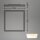 Deckenleuchte Briloner 18 Watt LED CTS  Deckenlampe Eckig 29,3 cm Backlight