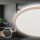 Deckenleuchte Briloner 15 Watt LED Backlight Beige Deckenlampe