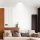 Deckenleuchte Briloner 15 Watt LED Backlight Beige Deckenlampe