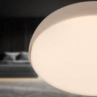 Deckenleuchte Briloner 22 Watt LED Fernbedienung Deckenlampe Beige dimmbar CCT 35 cm