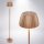 Stehleuchte Briloner 8 Watt LED Stehlampe Coffee Touch-Dimmer 124 cm