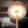 Stehleuchte Briloner 8 Watt LED Stehlampe Coffee Touch-Dimmer 124 cm