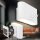 Akku-Leuchte Briloner 3 Watt LED Wandlampe ohne Bohren Weiß Bewegungsmelder Wandleuchte