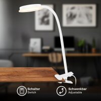 Klemmleuchte Briloner 3,2 Watt LED Klammerleuchte...