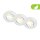 Briloner LED Einbaustrahler 3er Set Weiß Schwenkbar CRI90 CCT-Switch Recycelt (7586-036)