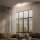 Deckenleuchte Briloner Frame 21 Watt LED Schwarz / Holz Deckenlampe