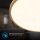 LED Deckenlampe Badleuchte, Holz, 18 Watt, 1850lm, 3000K, IP44, Ø 33 cm – Briloner