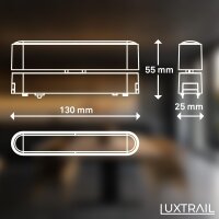 Schienensystem Briloner 5,5 Watt LED Weiß Schienensystem-Zubehör 720 Lumen