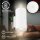 Akku-Leuchte Briloner 2 Watt LED Weiß Wandlampe TouchdimmerWandleuchte Montage ohne Bohren