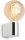 Spiegelleuchte Briloner Wandleuchte E27 Fassung Badlampe Chrom Wandlampe
