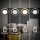 Einbauleuchten Briloner 3 x 4,9 Watt LED Schwarz innen und außen getrennt schaltbar Einbauspots 425 Lumen