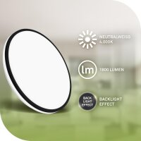 Deckenleuchte Briloner 8,5 Watt LED Ultraenergieeffizient...