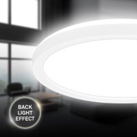 Deckenleuchte Briloner 16 Watt LED Deckenlampe 24 cm Backlight