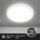 Deckenleuchte Briloner 16 Watt LED Deckenlampe 24 cm Backlight