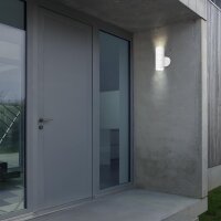 Außenleuchte Briloner Wandlampe Weiß 2 x GU10 Fassung IP54 Wandleuchte Gartenlampe