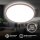 Deckenleuchte Briloner 15 Watt LED Deckenlampe Umbrasand Backlight