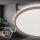 Deckenleuchte Briloner 15 Watt LED Deckenlampe Umbrasand Backlight
