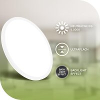 Deckenleuchte Briloner 14 Watt LED Deckenlampe...