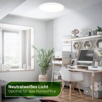Deckenleuchte Briloner 14 Watt LED Deckenlampe...